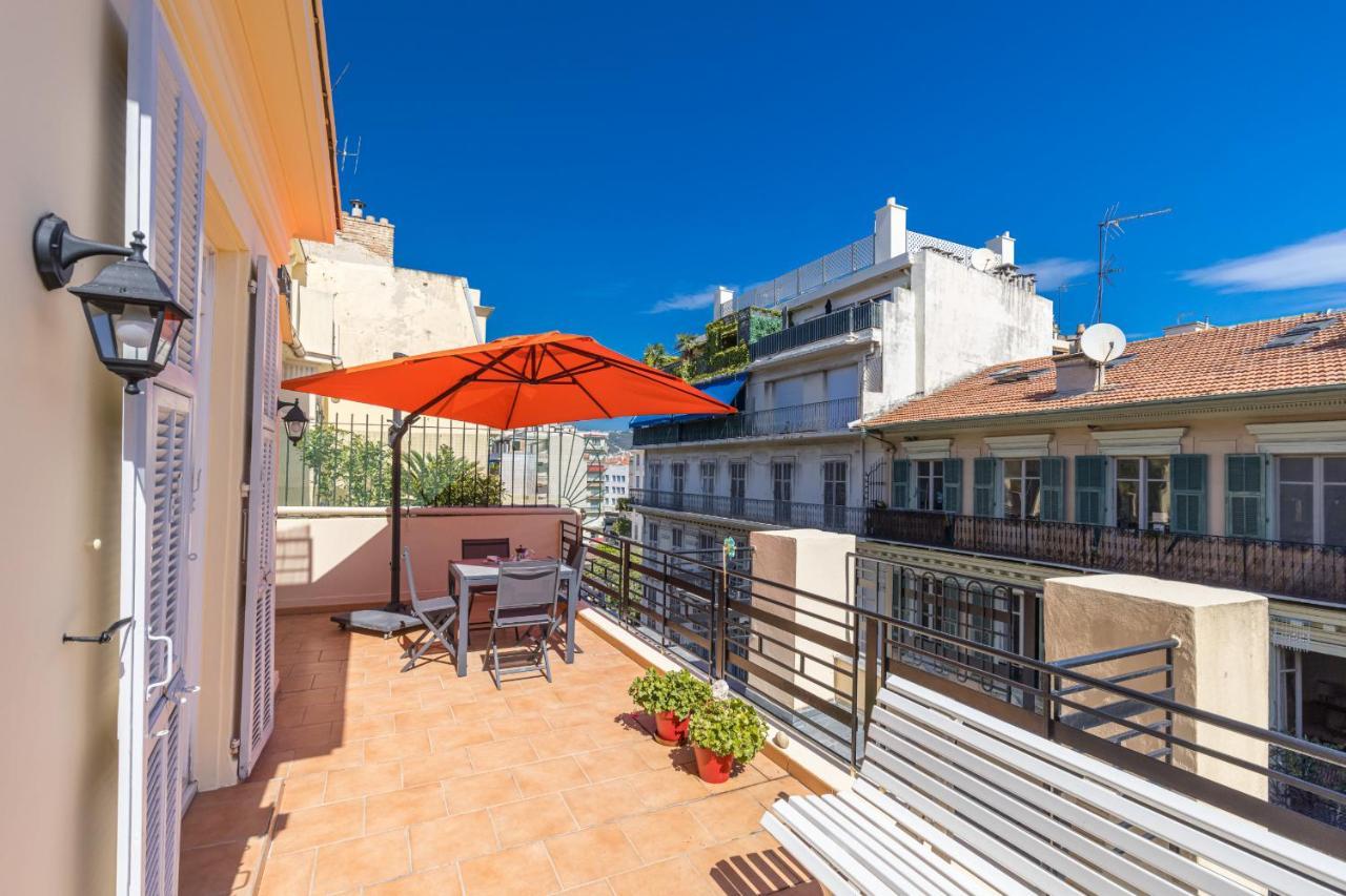Open Sky Terrace Downtown Studio Nice Buitenkant foto